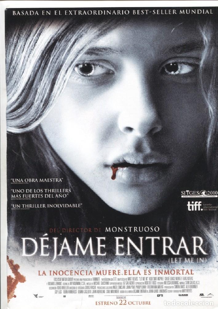 Cinema: Caratula cine: Dejame entrar (Let me in) - Varios