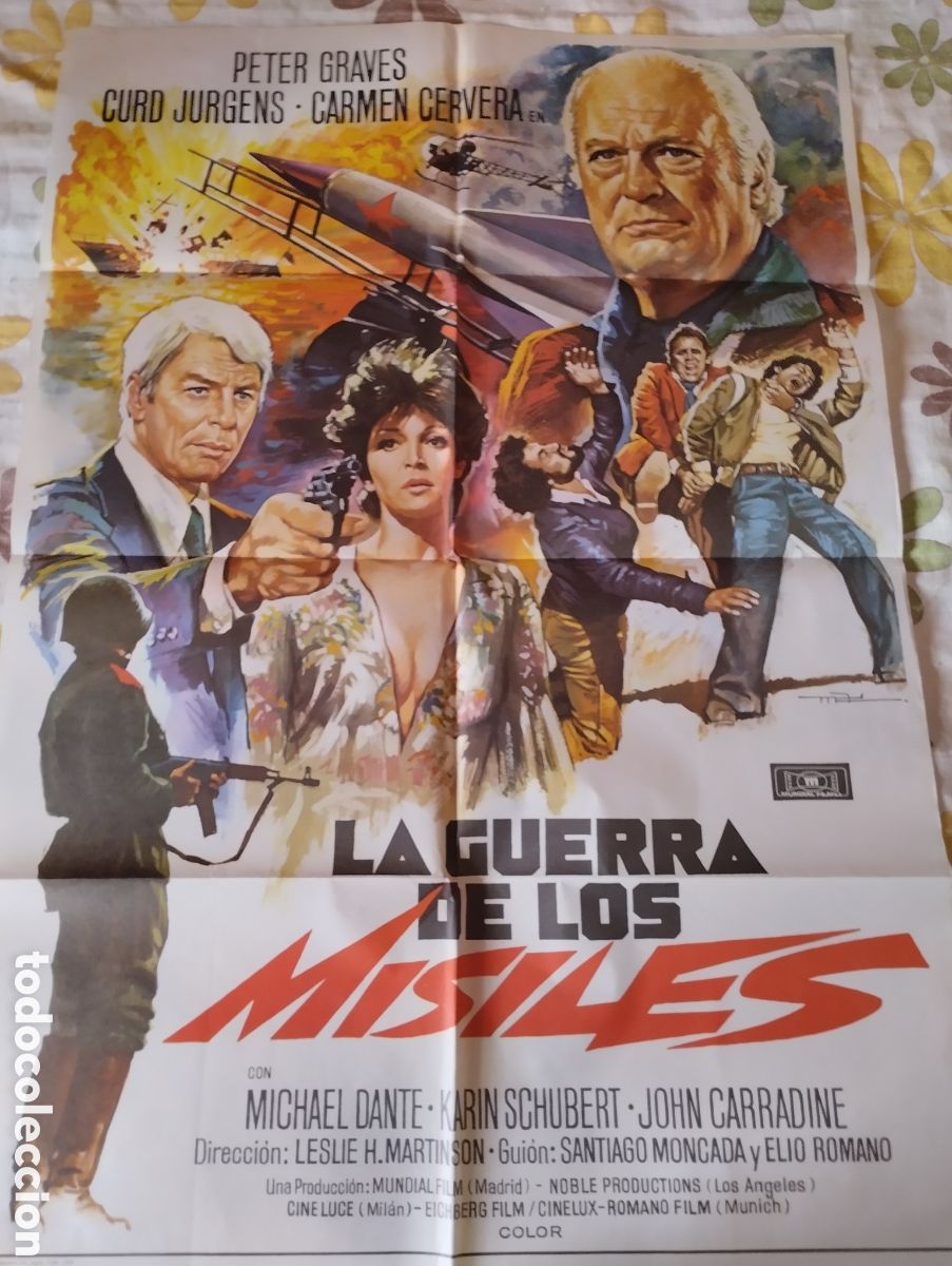 Cine: POSTER CARTEL 100 X 70 - LA GUERRA DE LOS MISILES