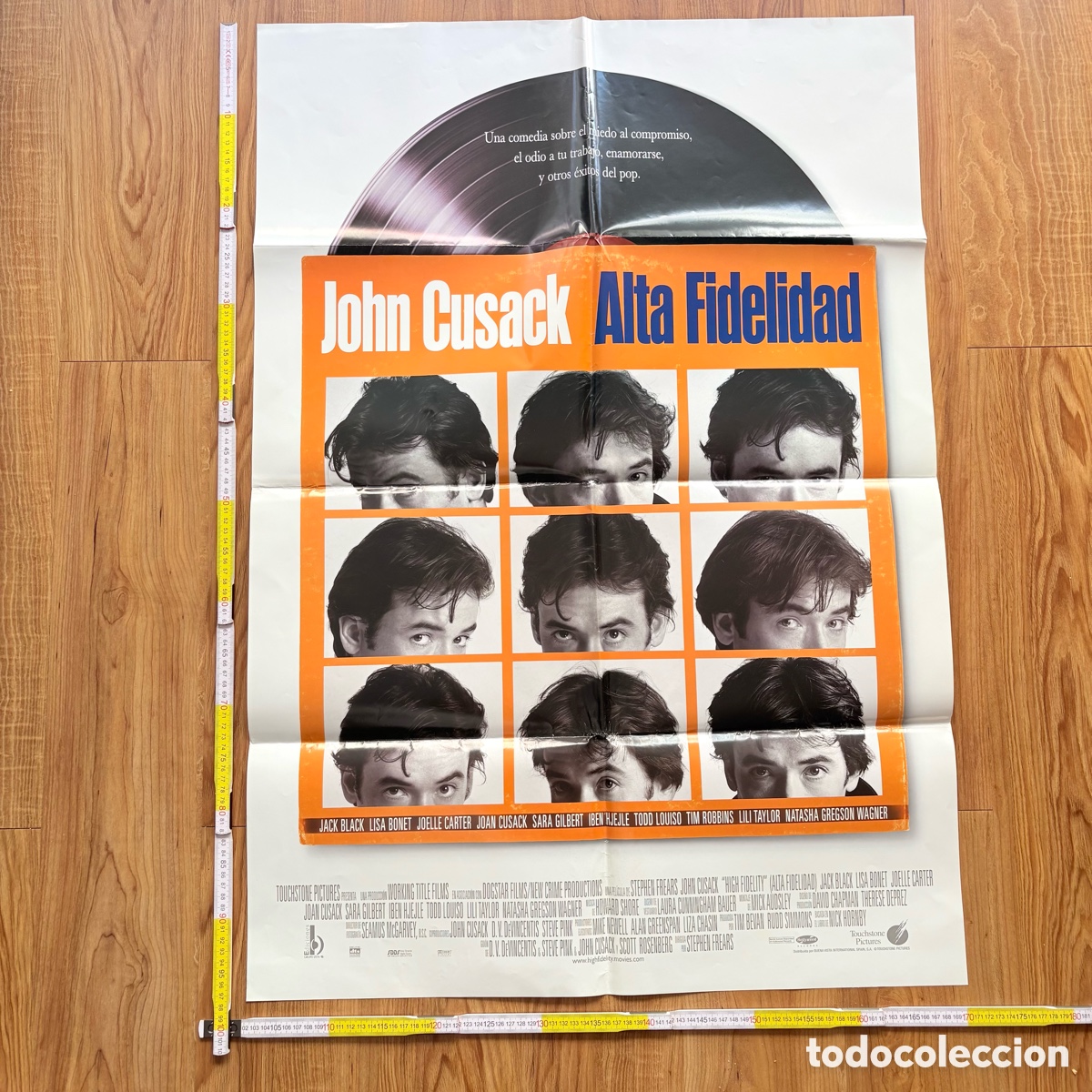 Cine: poster cartel original del estreno en cines espa&ntilde;oles de la pelicula ALTA FIDELIDAD