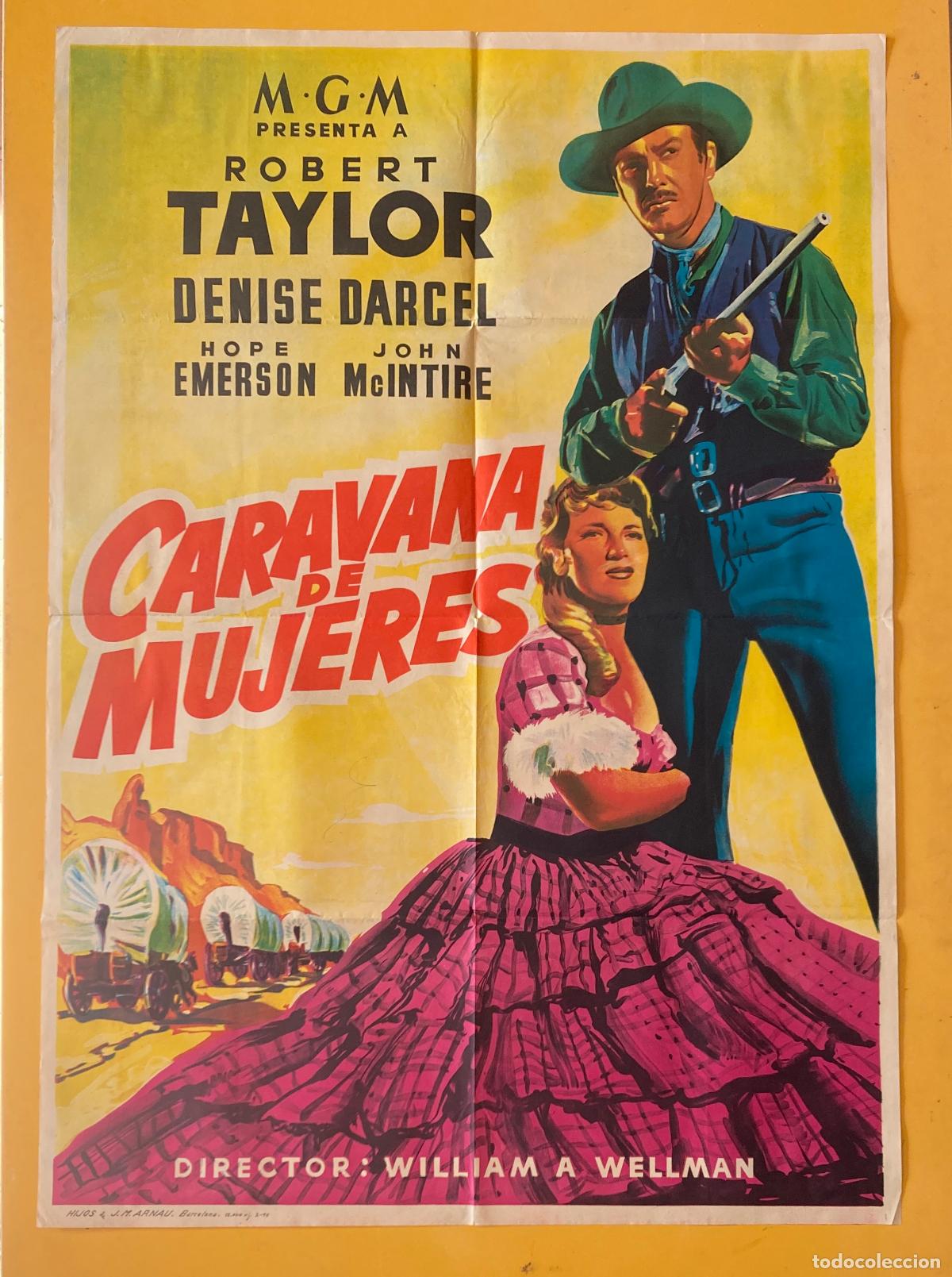 Cine: POSTER ORIGINAL, CARAVANA DE MUJERES
