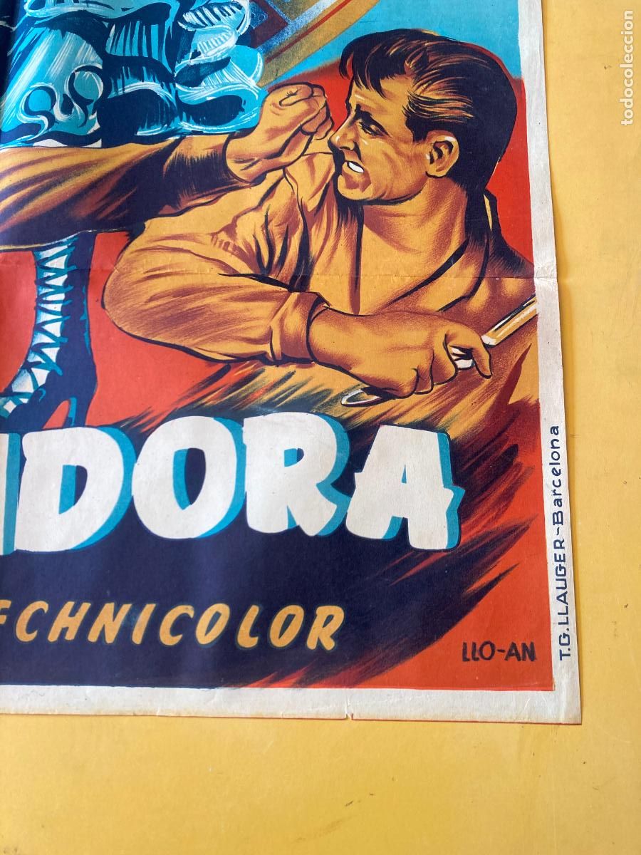 Cine: POSTER ORIGINAL, ENCUBRIDORA - MARLENE DIETRICH - Foto 3