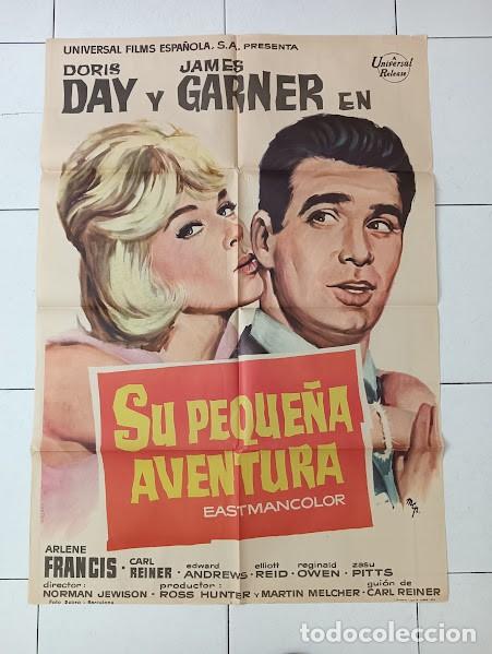 Cine: VKD 2111 SU PEQUE&Ntilde;A AVENTURA DORIS DAY JAMES GARNER POSTER ORIGINAL 70X100 ESTRENO