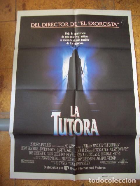 Cine: P&oacute;ster original de cine 70x100xm de LA TUTORA (1990)William Friedkin Jenny Seagrove