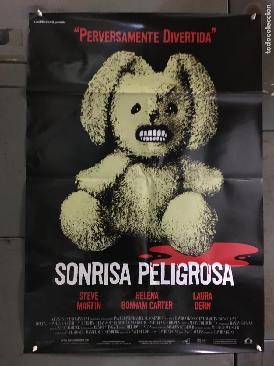 Cine: AEY61 SONRISA PELIGROSA STEVE MARTIN LAURA DERN POSTER ORIGINAL ESTRENO 70X100 h5