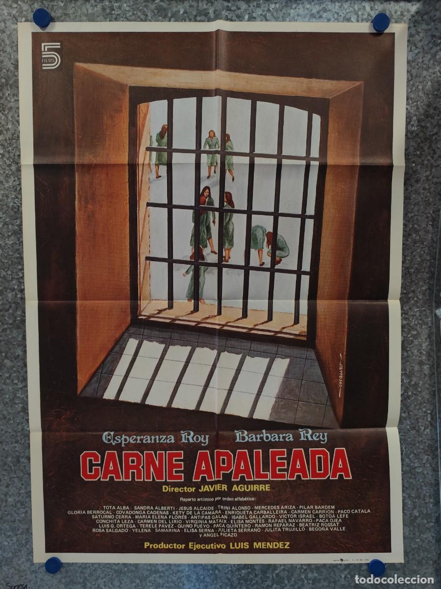 Cine: CARNE APALEADA. ESPERANZA ROY, BARBARA REY. A&Ntilde;O 1978. POSTER ORIGINAL