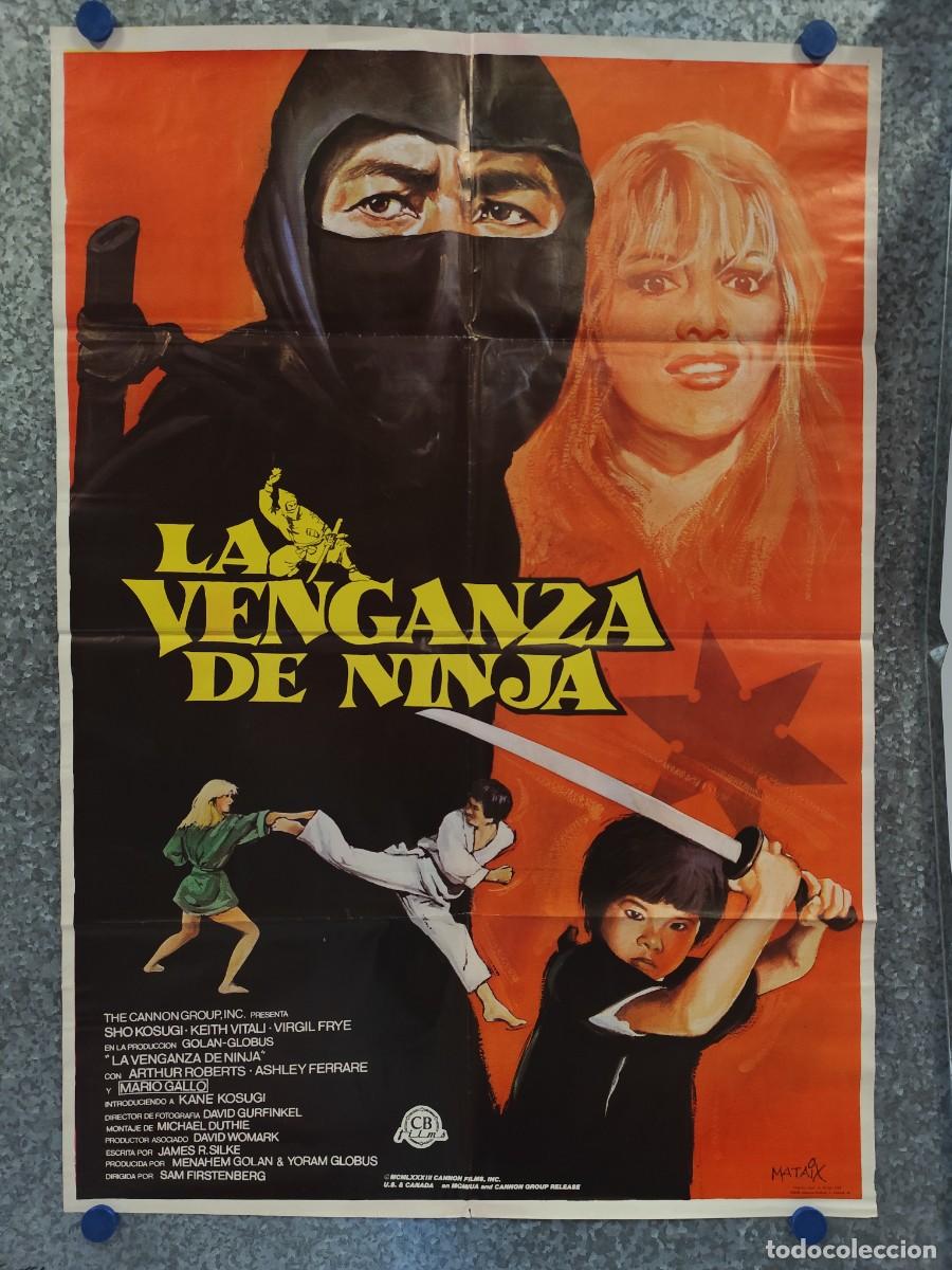 Cine: LA VENGANZA DE NINJA. SHO KOSUGI, KEITH VITALI. A&Ntilde;O 1983. ARTES MARCIALES. POSTER ORIGINAL