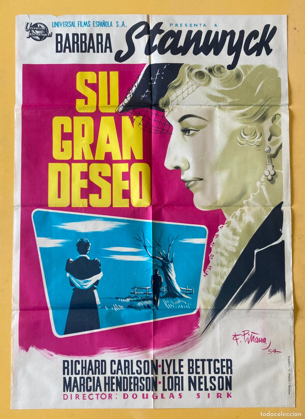 Cine: POSTER ORIGINAL, SU GRAN DESEO