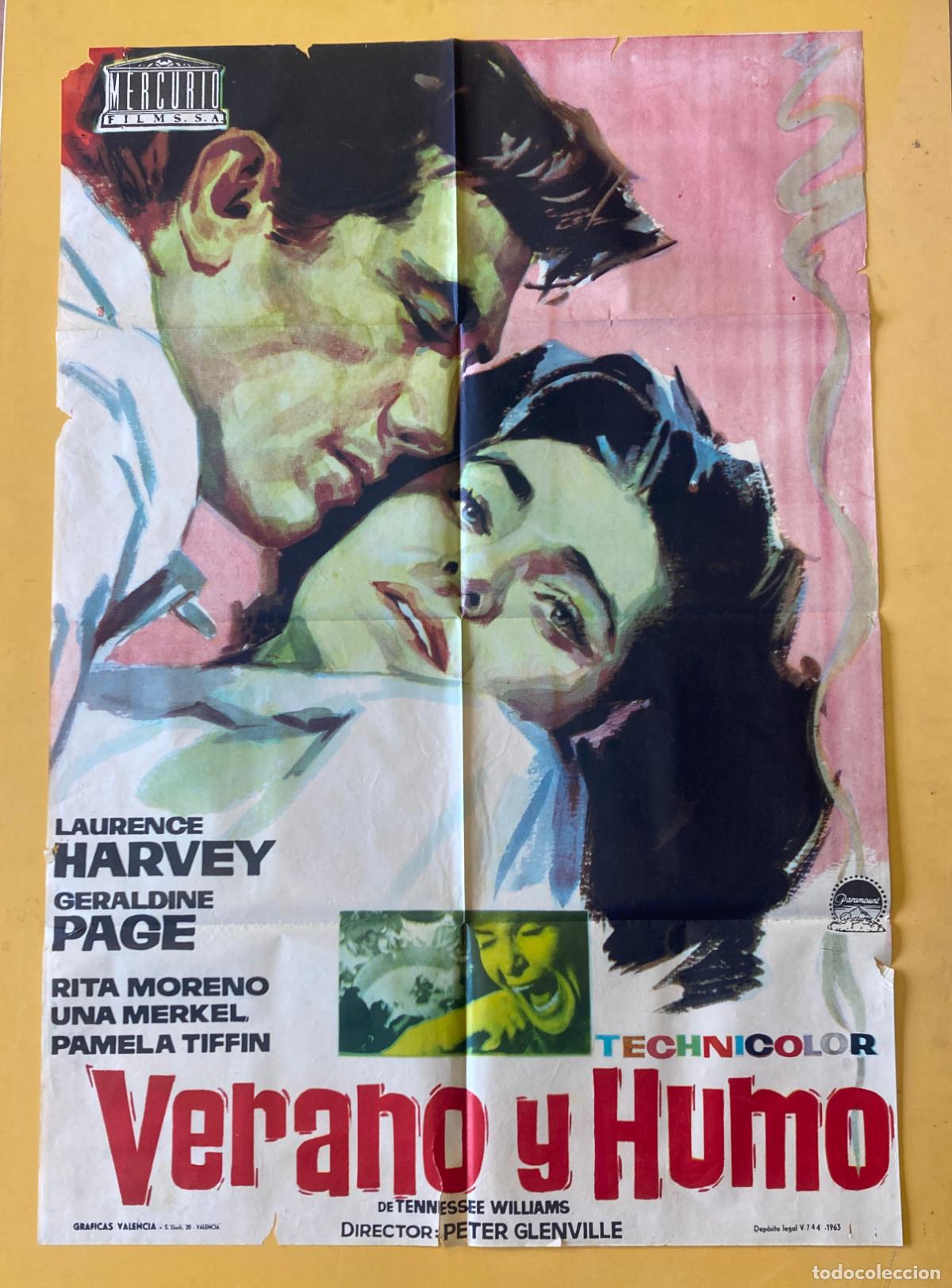 Cine: POSTER ORIGINAL, VERANO Y HUMO