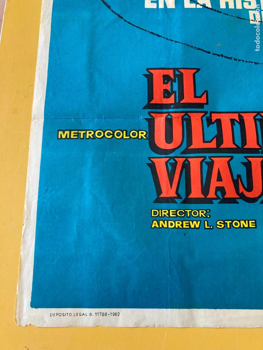 Cine: POSTER ORIGINAL, EL ULTIMO VIAJE - Foto 2