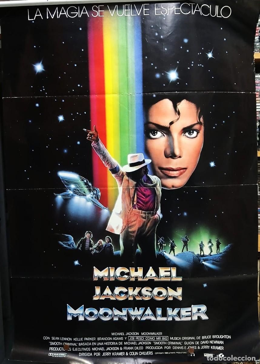 Cine: Moonwalker ( Poster origina) 70x100cm aprox. Michael Jackson