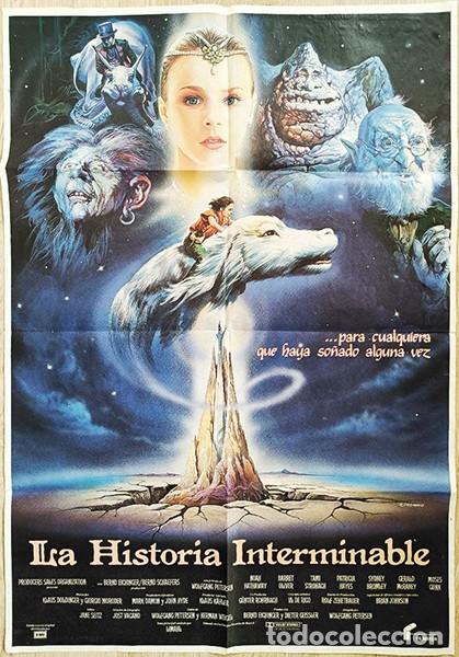 Cine: La historia interminable P&oacute;ster original 70x100 cm aprox. Wolfgang Petersen