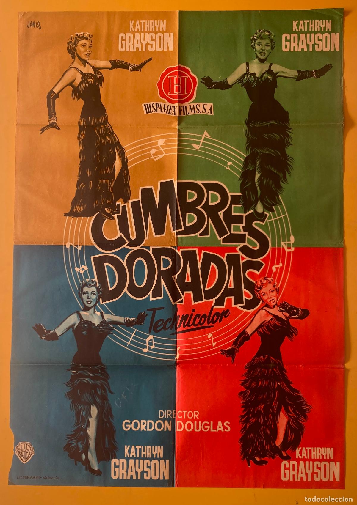 Cine: POSTER ORIGINAL, CUMBRES DORADAS