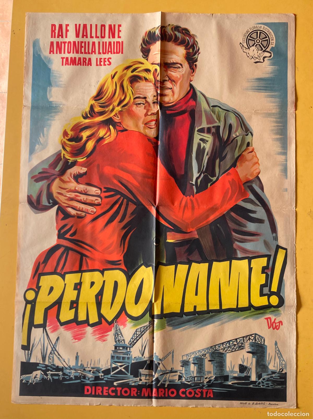 Cine: POSTER ORIGINAL, PERDONAME