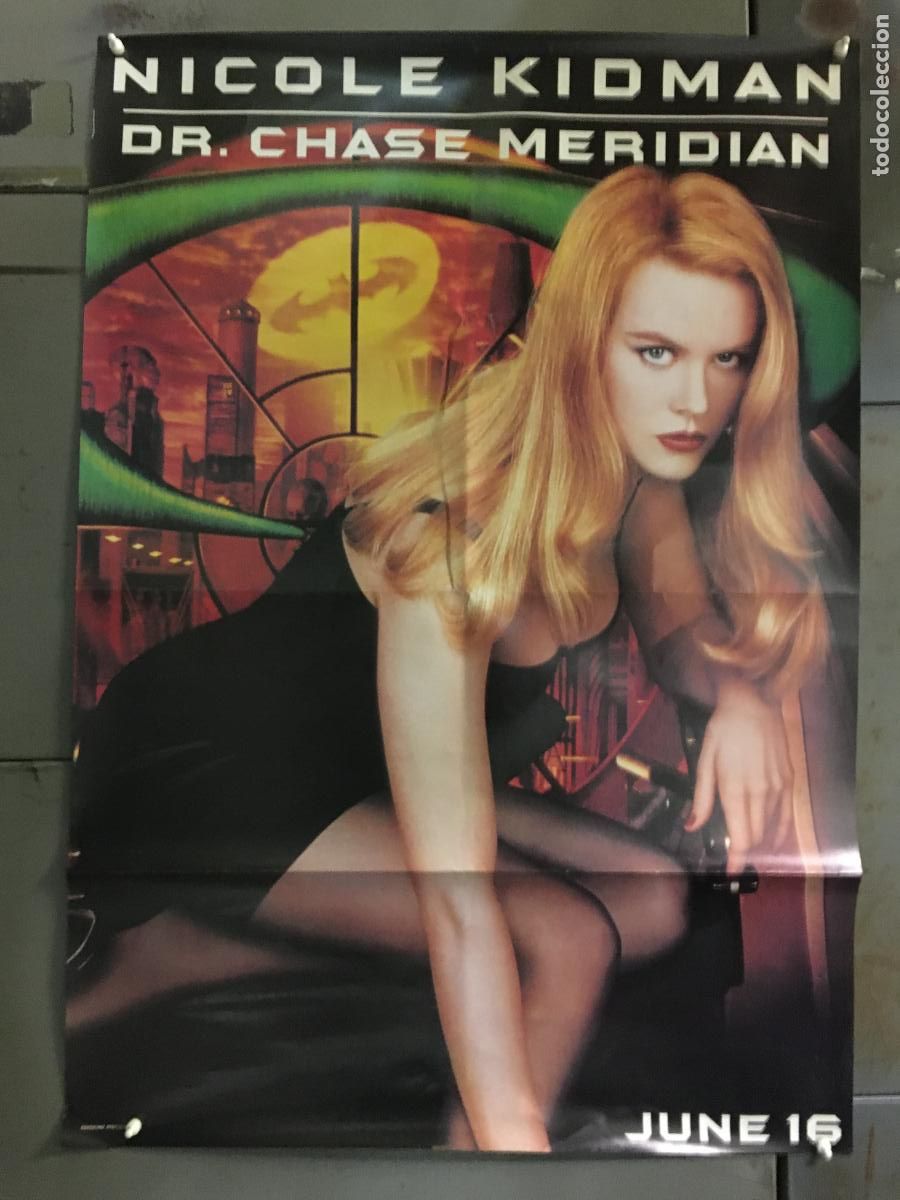 Cine: AEZ26 BATMAN FOREVER NICOLE KIDMAN POSTER ITALIANO 68X98 h1