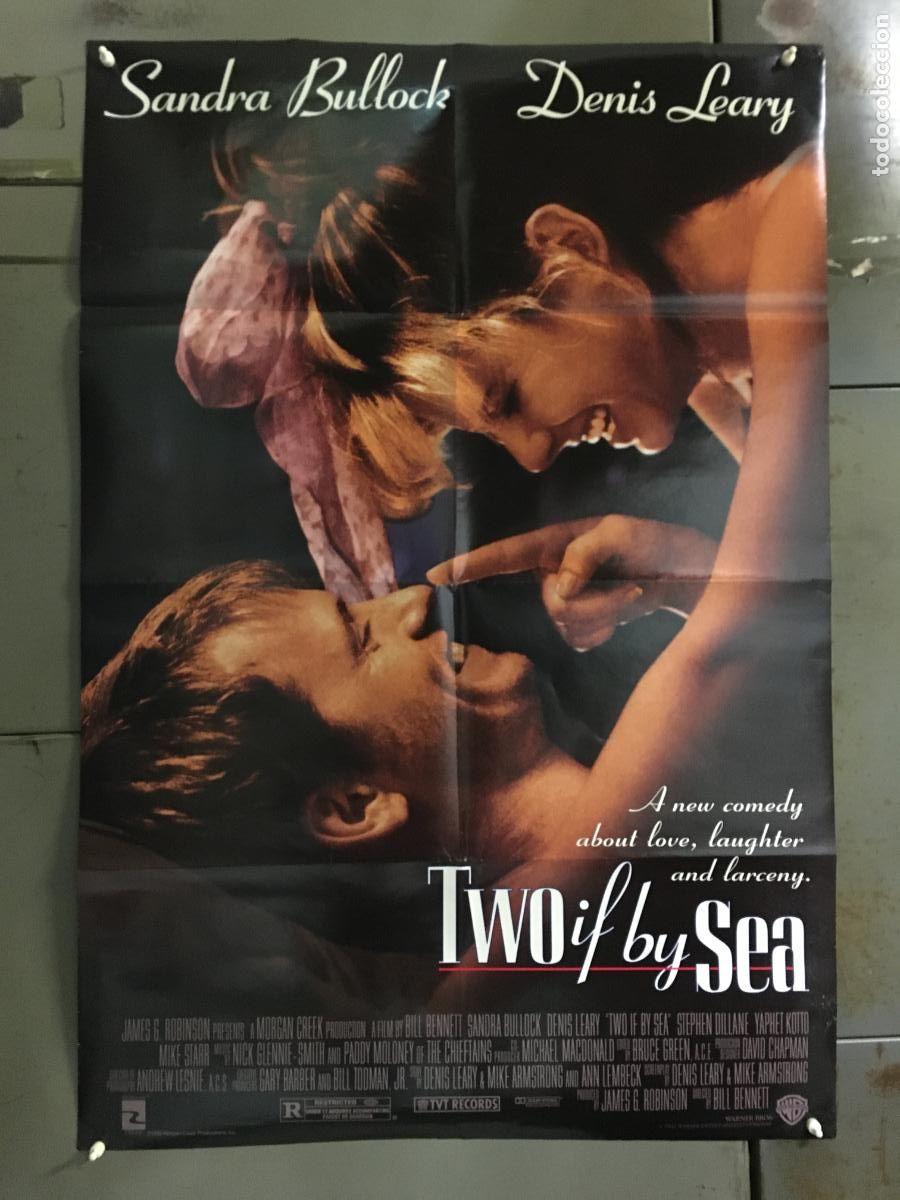 Cine: AEZ31 CORAZONES ROBADOS SANDRA BULLOCK POSTER ORIGINAL AMERICANO 70X105 h0