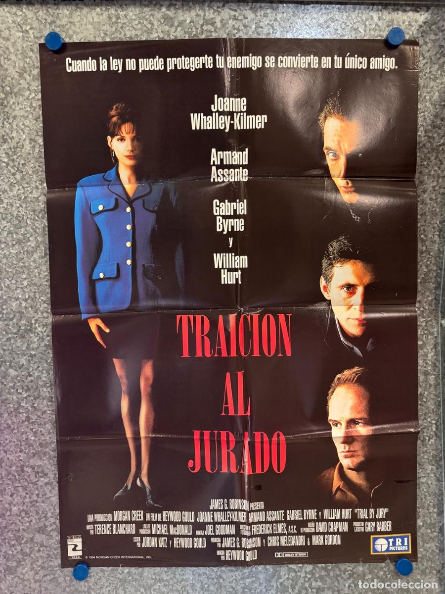Cine: Traicion al jurado, Armand Assante, Gabriel Byrne, A&ntilde;o 1994, Poster Original