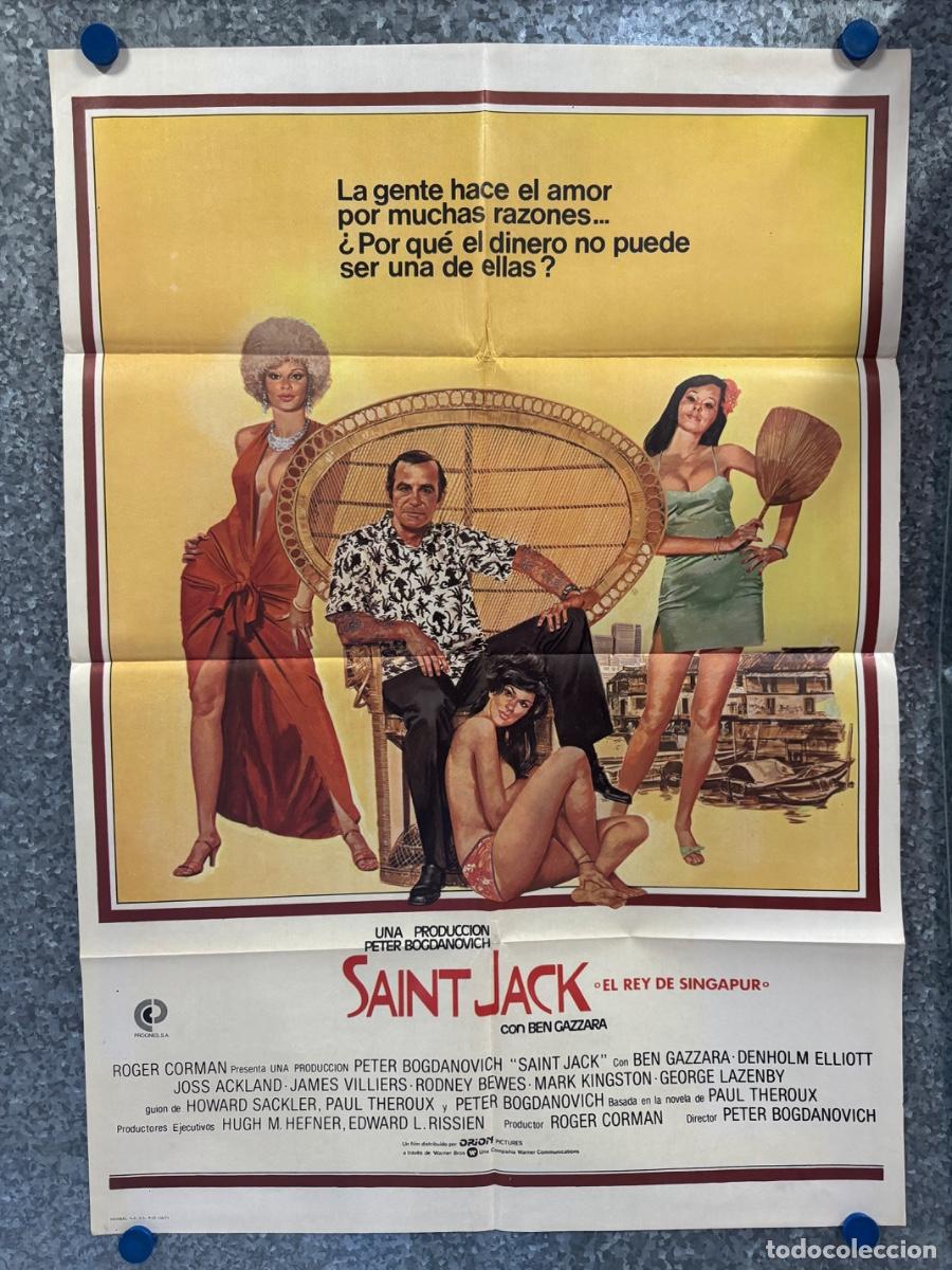 Cine: Saint Jack, Ben Gazzara, Judy Lim , A&ntilde;o 1979, Poster Original