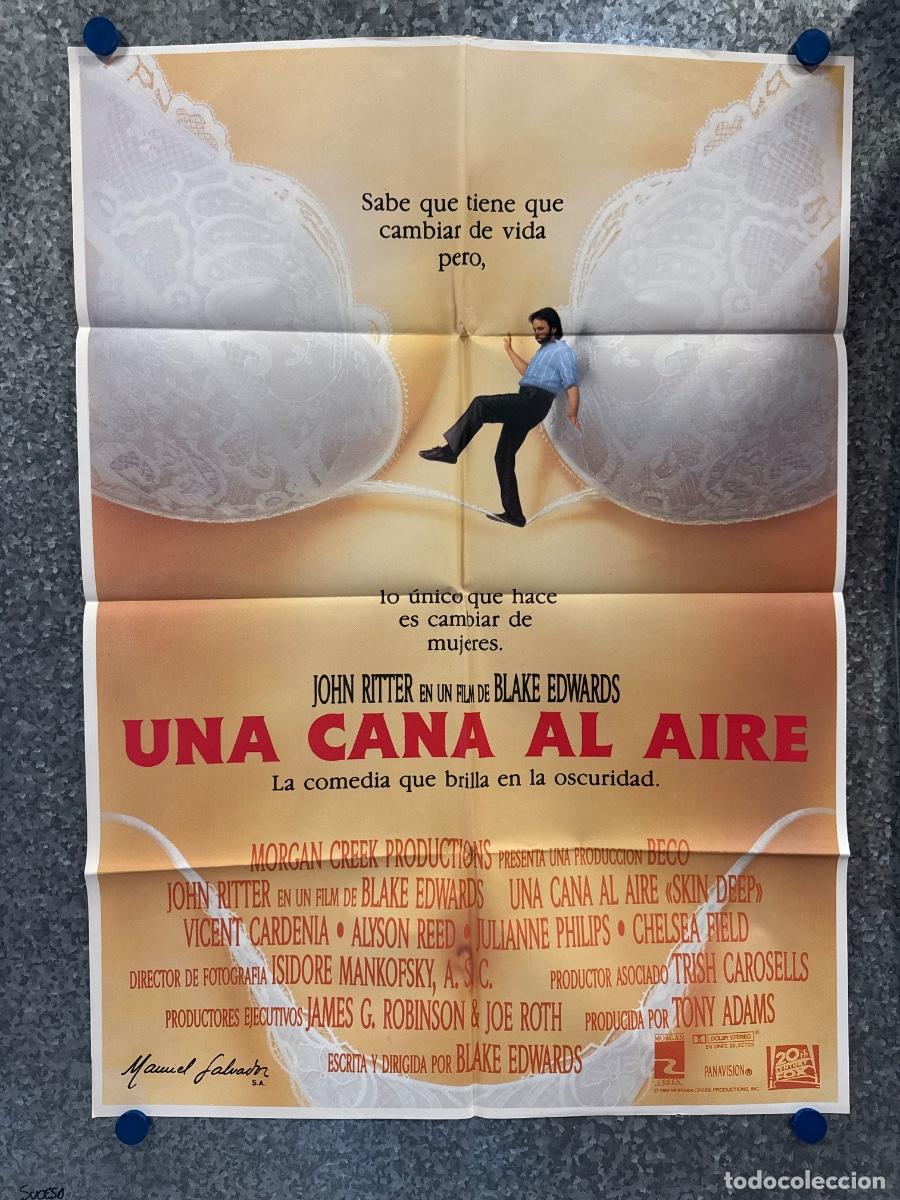 Cine: Una cana al aire, John Ritter, Vincent Gardenia , A&ntilde;o 1989, Poster Original