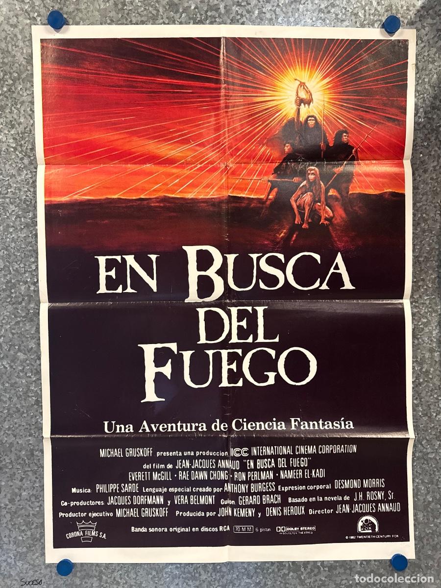 Cine: En busca del fuego, Dawn Chong, Nicholas Kady , A&ntilde;o 1981, Poster Original