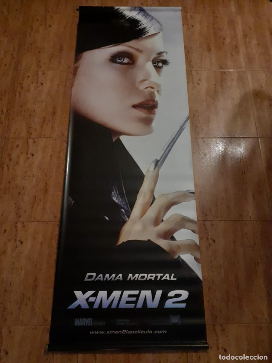 Cine: Banner X-Men 2 Dama mortal (2003) Vinilo Original
