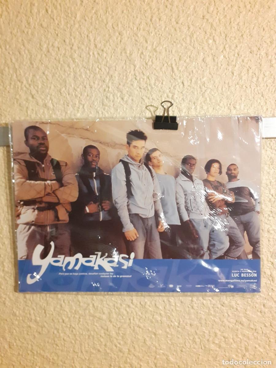 Cine: Lote 8 Fotocromos originales Yamakasi (2001)