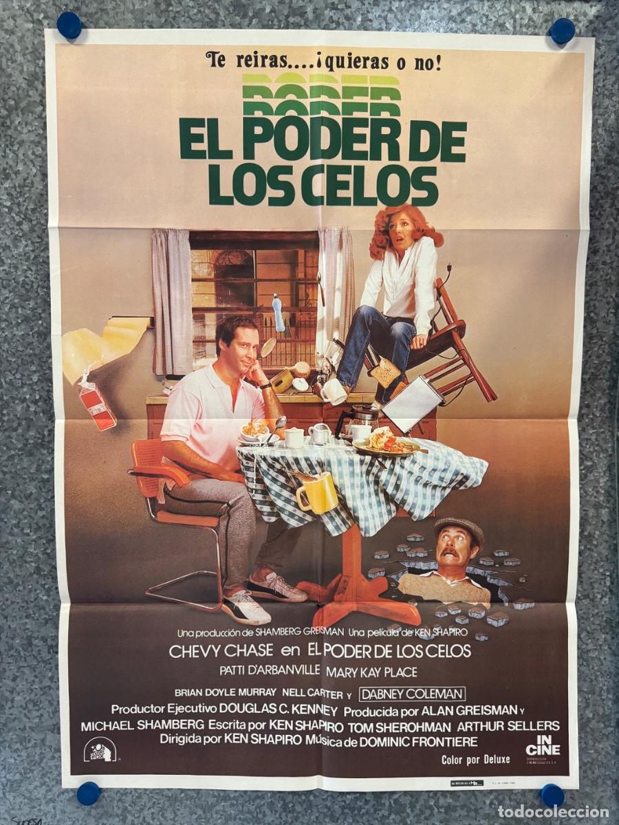 Cine: El poder de los celos, Dabney Coleman, Nell Carter, A&ntilde;o 1981, POSTER ORIGINAL - Foto 1