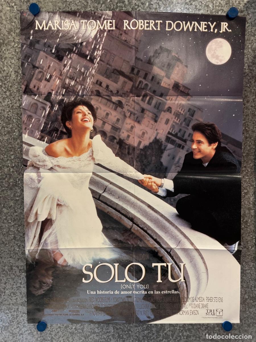 Cine: Solo Tu, Marisa Tomei, Robert Downey Jr, A&ntilde;o 1994, POSTER ORIGINAL