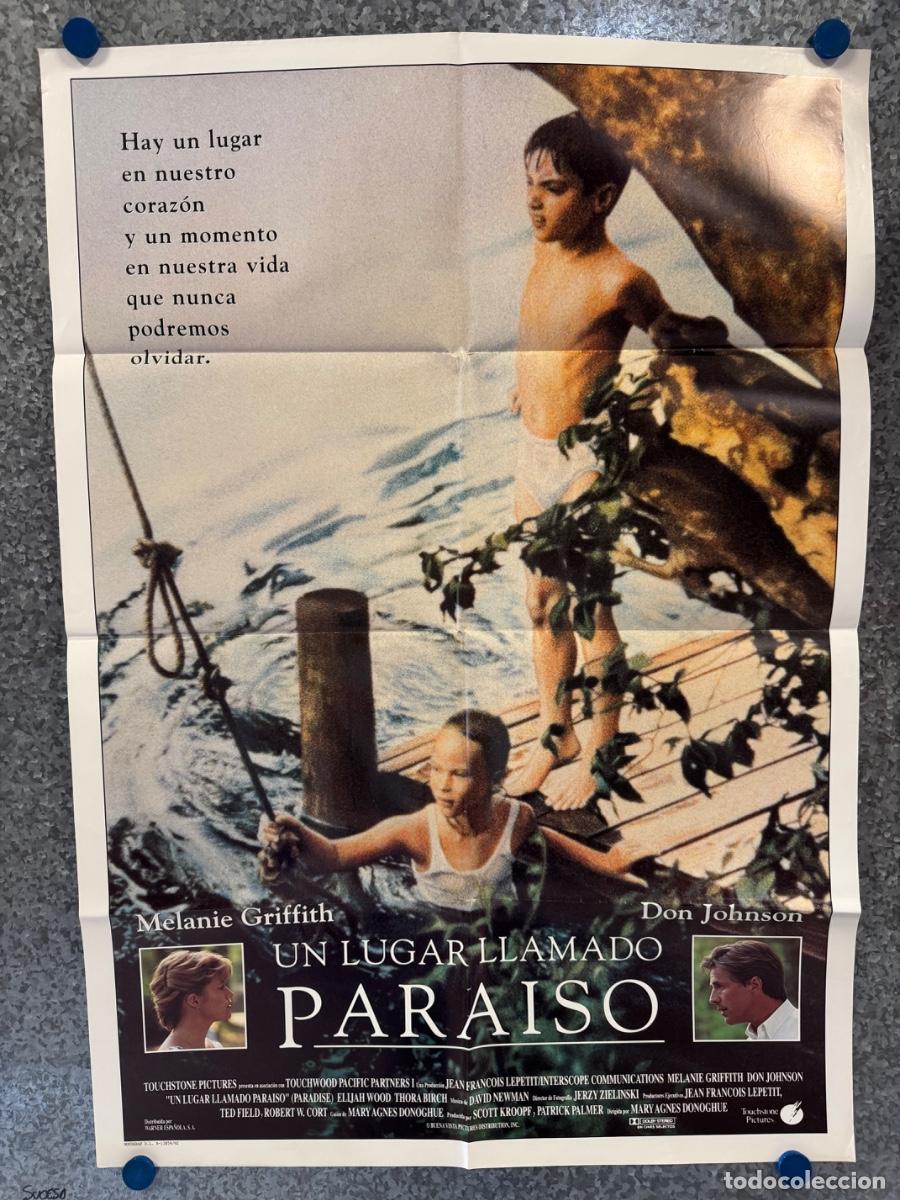 Cine: Un lugar llamado paraiso, Melanie Griffith, Don Johnson, A&ntilde;o 1991, POSTER ORIGINAL