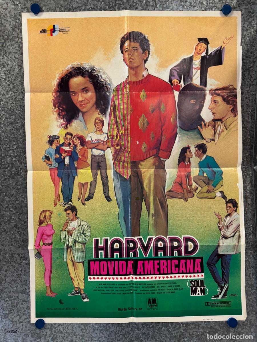 Cine: Harvard movida americana, Thomas Howell , Dawm Chong, A&ntilde;o 1986, POSTER ORIGINAL