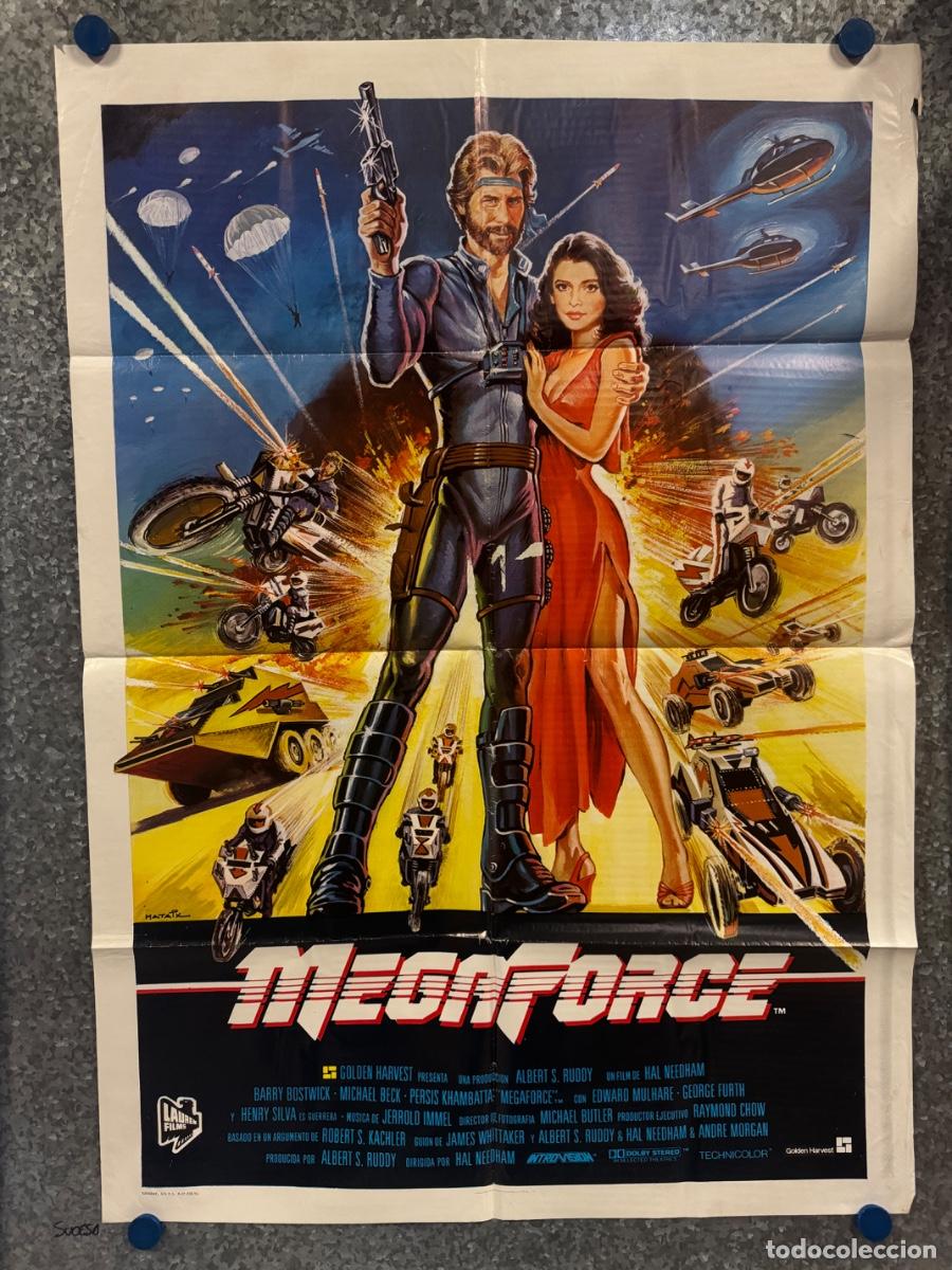 Cine: MegaForce, Barry Bostwick , Persis Khambatta, A&ntilde;o 1982, POSTER ORIGINAL