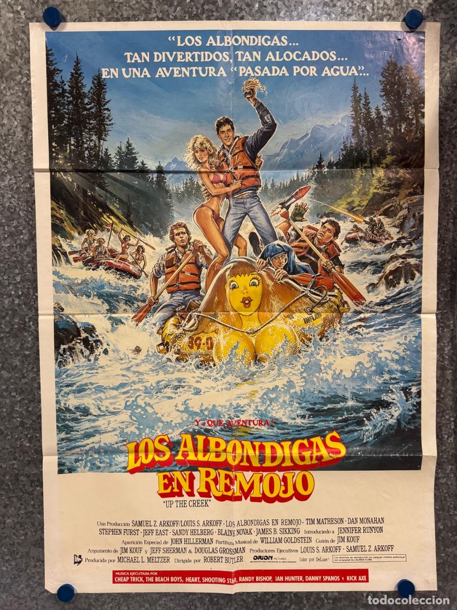 Cine: Los albondigas en remojo, Tim Matheson , Stephen Furst, A&ntilde;o 1984, POSTER ORIGINAL