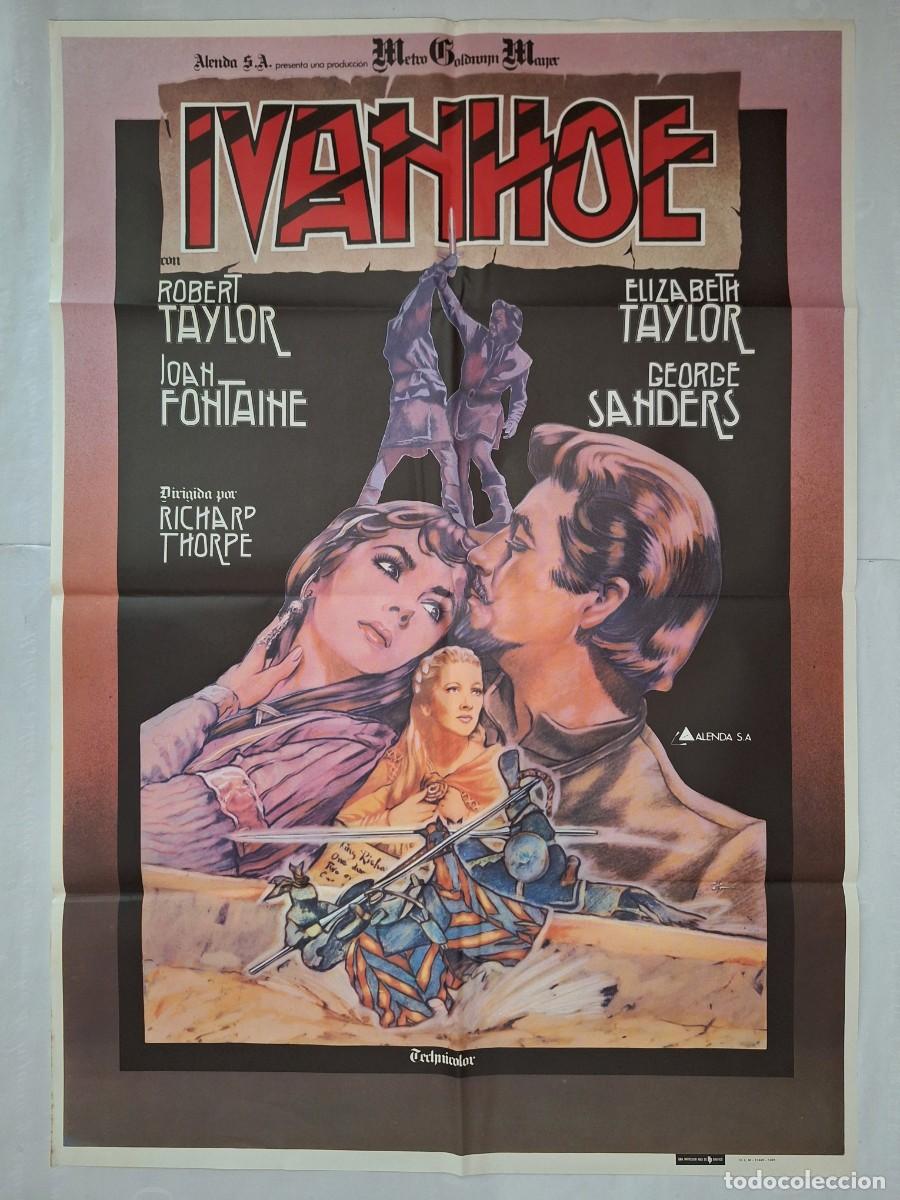 Cine: ANTIGUO CARTEL CINE IVANHOE A&Ntilde;O 1981 P-1807 RV