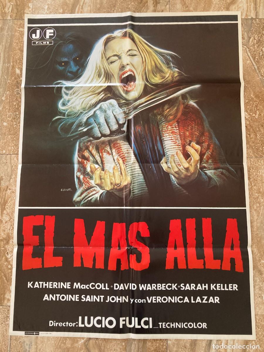 Cine: Cartel cine original EL MAS ALLA (1981) / 70x100 / Lucio Fulci