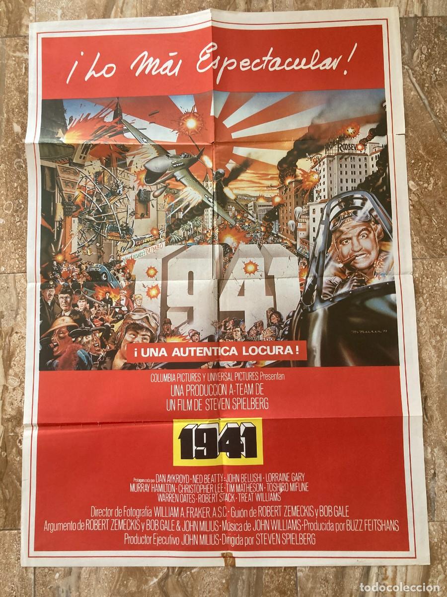 Cine: Cartel cine original 1941 (1979) / 70x100 / Steven Spielberg - John Belushi