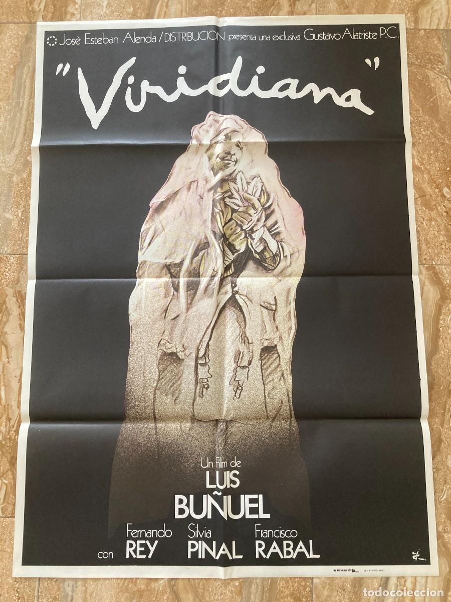 Cine: Cartel cine original VIRIDIANA (1961) 70x100 / Luis Bu&ntilde;uel / IVAN ZULUETA