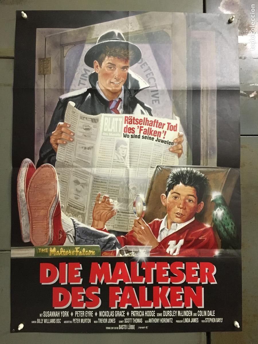 Cine: AFA13 JUST ASK FOR DIAMOND COLIN DALE SUSANNAH YORK POSTER ORIGINAL ALEMAN 60X84 h0