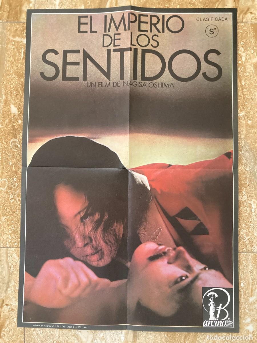 Cine: Cartel cine original EL IMPERIO DE LOS SENTIDOS (1976) 43x63 / Nagisa Oshima