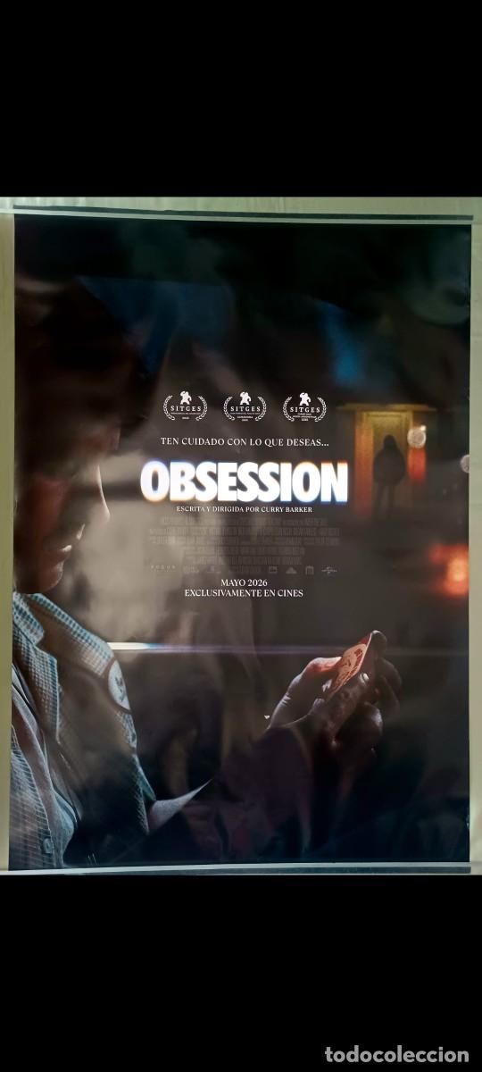 Cine: P&oacute;ster Pel&iacute;cula Obssesion - Foto 1