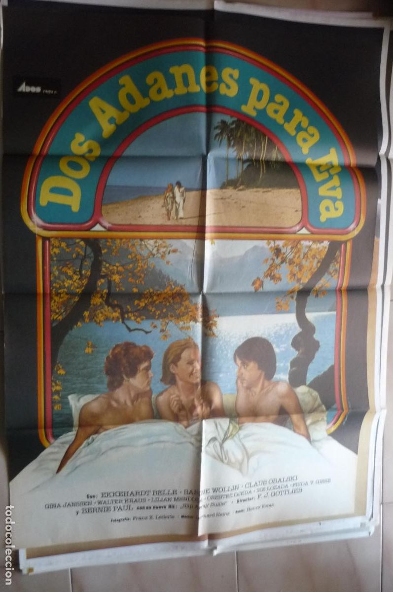 Cine: cartel cine 1 x 7o dos adanes para eva