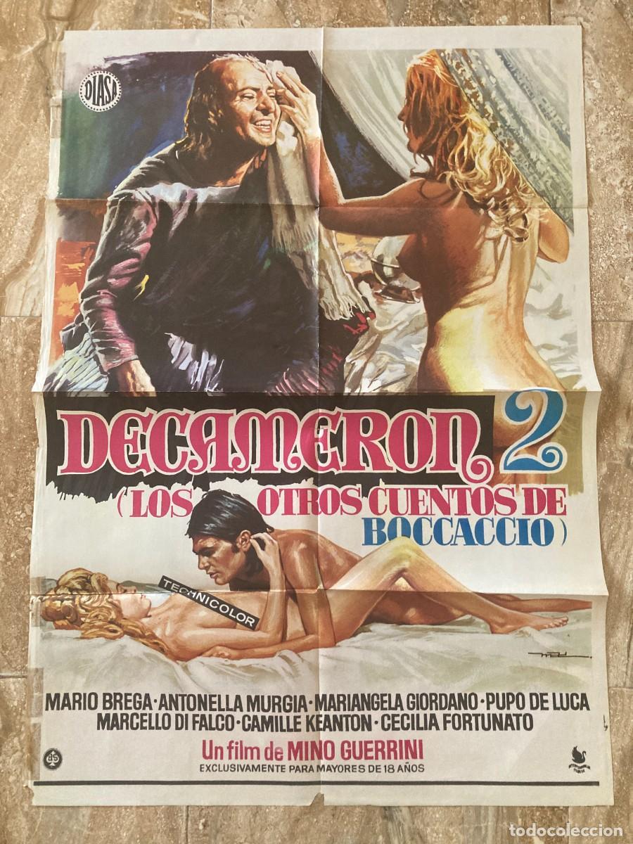 Cine: Cartel cine original DECAMERON 2 - LOS OTROS CUENTOS DE BOCACCIO (1972) 70x100 / MAC