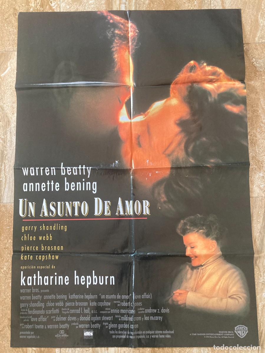 Cine: Cartel cine original UN ASUNTO DE AMOR (1994) 70x100 / WARREN BEATTY - ANNETTE BENING