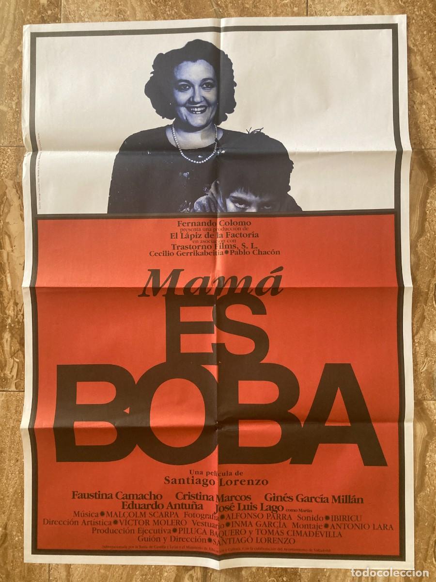 Cine: Cartel cine original MAMA ES BOBA (1997) 70x100/ Santiago Lorenzo