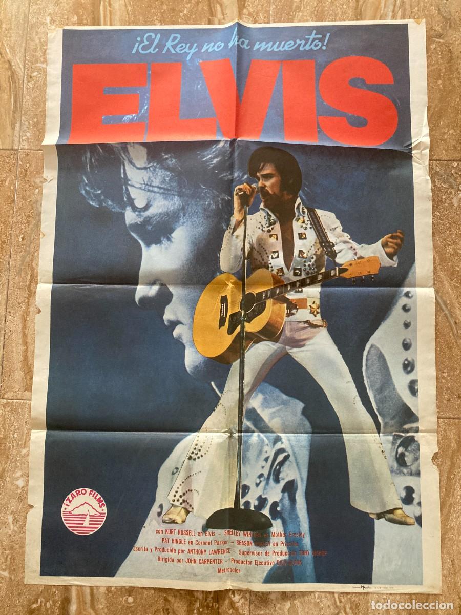 Cine: Cartel cine original ELVIS (1979) 70x100 / John Carpenter