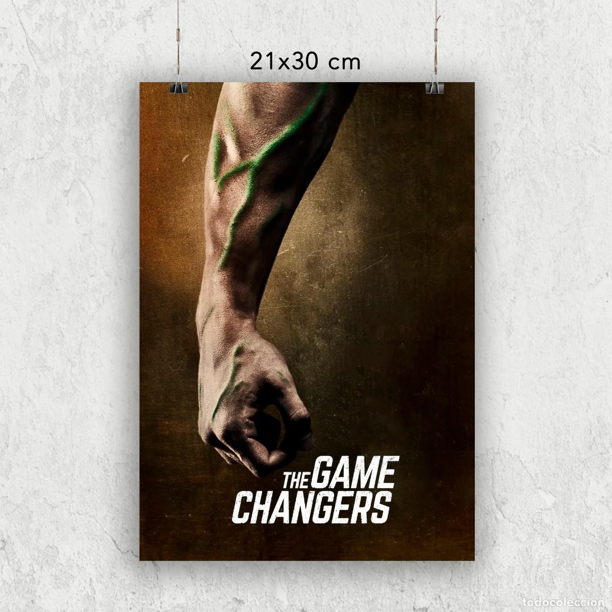 Cine: The Game Changers (2019) - Reproducci&oacute;n P&oacute;ster 21x30