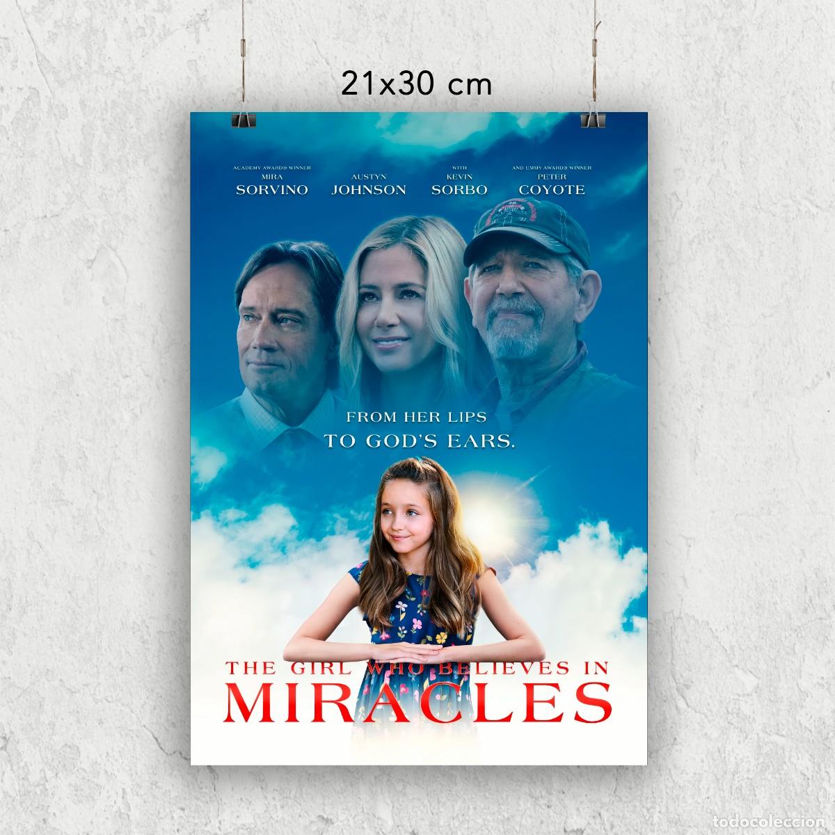 Cine: The Girl Who Believes in Miracles (2021) - Reproducci&oacute;n P&oacute;ster 21x30