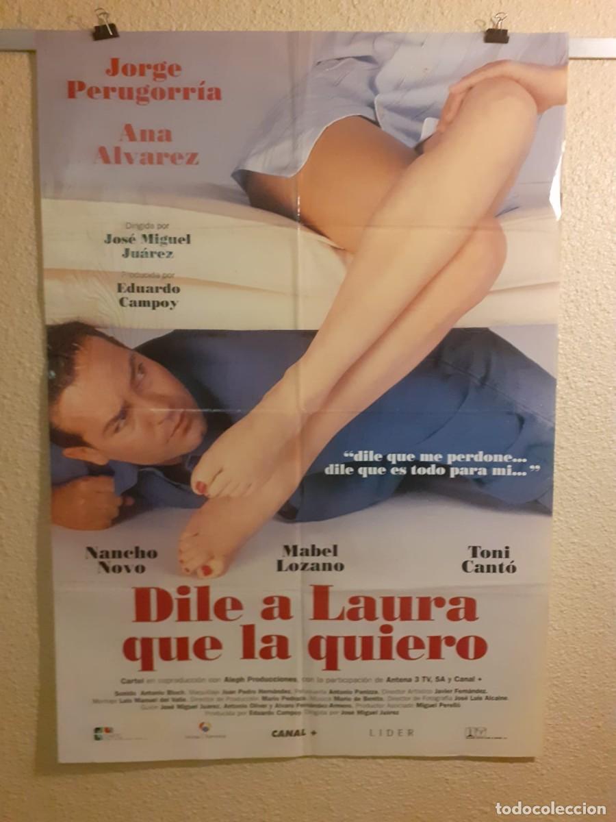 Cine: P&oacute;ster Cartel Original Dile a Laura que la quiero (1995)