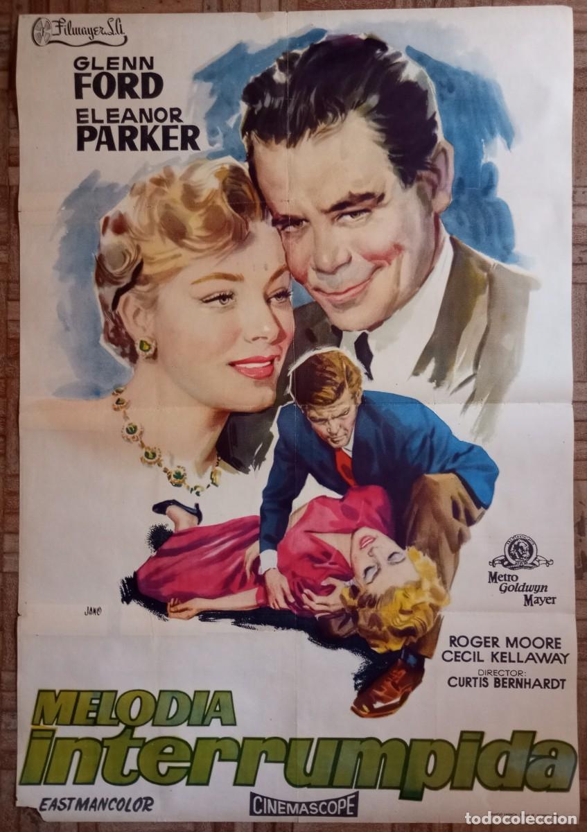 Cine: MELOD&Iacute;A INTERRUMPIDA. GLENN FORD, ELEANOR PARKER, ROGER MOORE