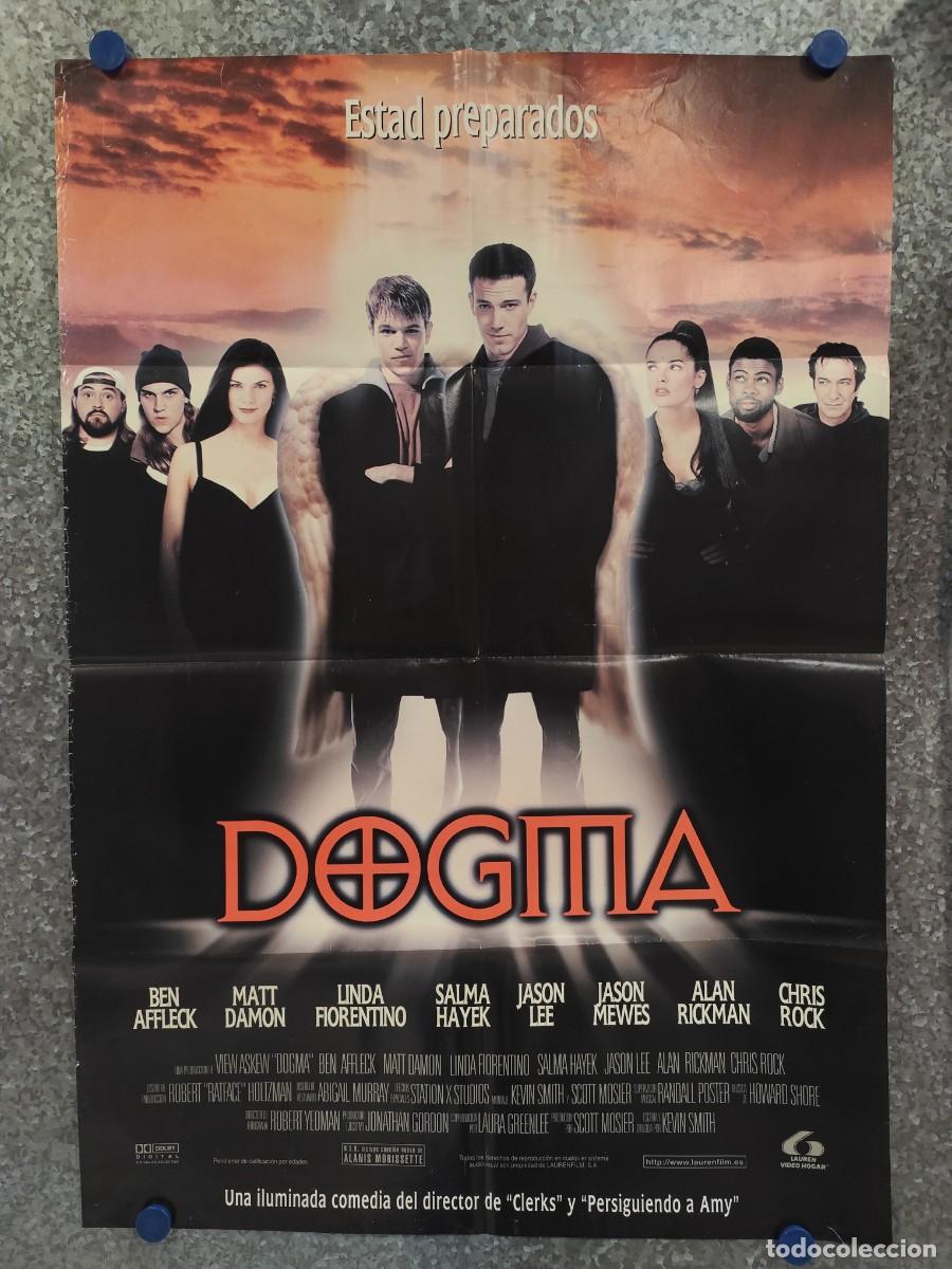 Cine: DOGMA. BEN AFFLECK, SALMA HAYEK, MATT DAMON. POSTER ORIGINAL