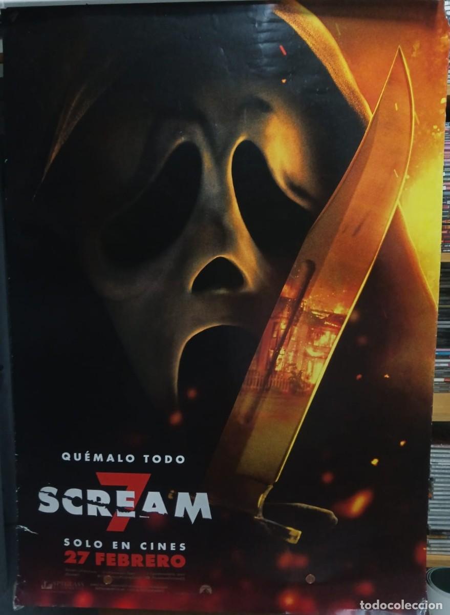 Cine: Scream 7 . POSTER ORIGINAL 70X100 cm aprox.