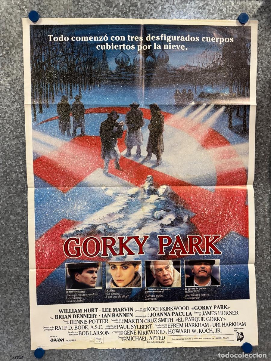 Cine: Gorky park, William Hurt ,Lee Marvin, A&ntilde;o 1983, POSTER ORIGINAL